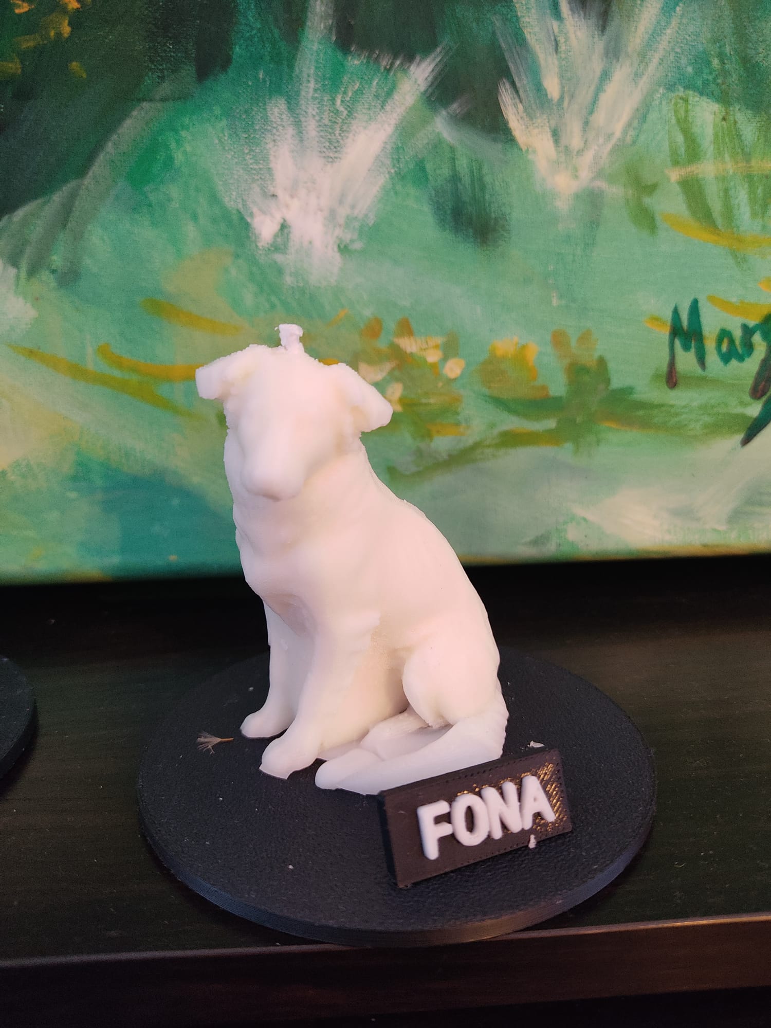 Vela personalizada Fona